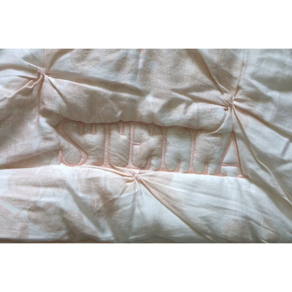 Monique Lhuillier Pottery Barn Kids Baby‎ Quilt Blanket Personalized Stella